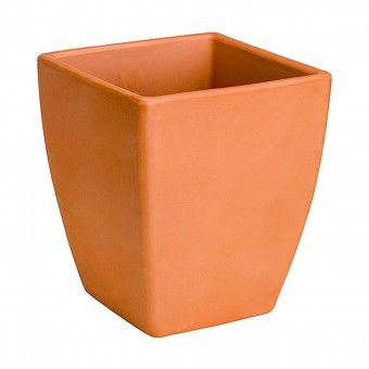Vaso de Orqudea Alto Barro Terracota - N 38