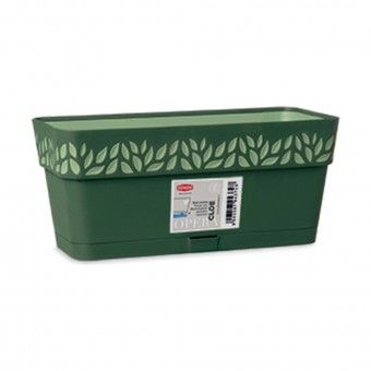 Floreira Plstico Verde 30 cm