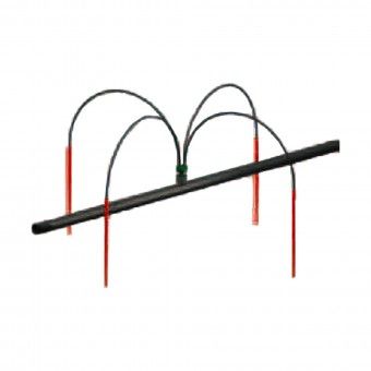 Kit Hidroponia Reta 4 Sadas 60 cm - Pack 2