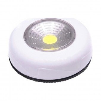 Led para Armrio de Pilhas Boto Redondo