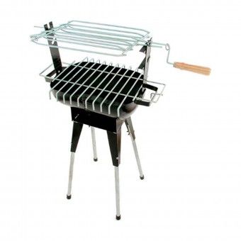 Barbecue a Carvo 2 Frangos 45x30cm