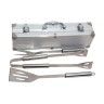Conjunto 3 Utenslios para Barbecue com Mala