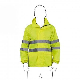 Casaco de Alta Visibilidade Amarelo Cofan Casaco de Alta Visibilidade Amarelo Cofan
