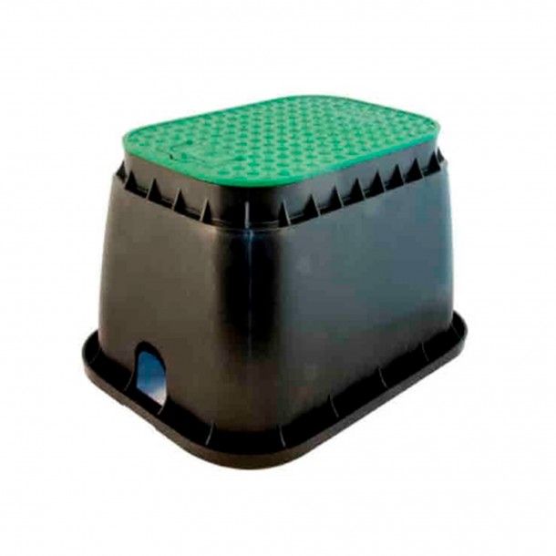 Caixa Eletroválvula de Jardim Retangular Caixa Eletroválvula de Jardim Retangular