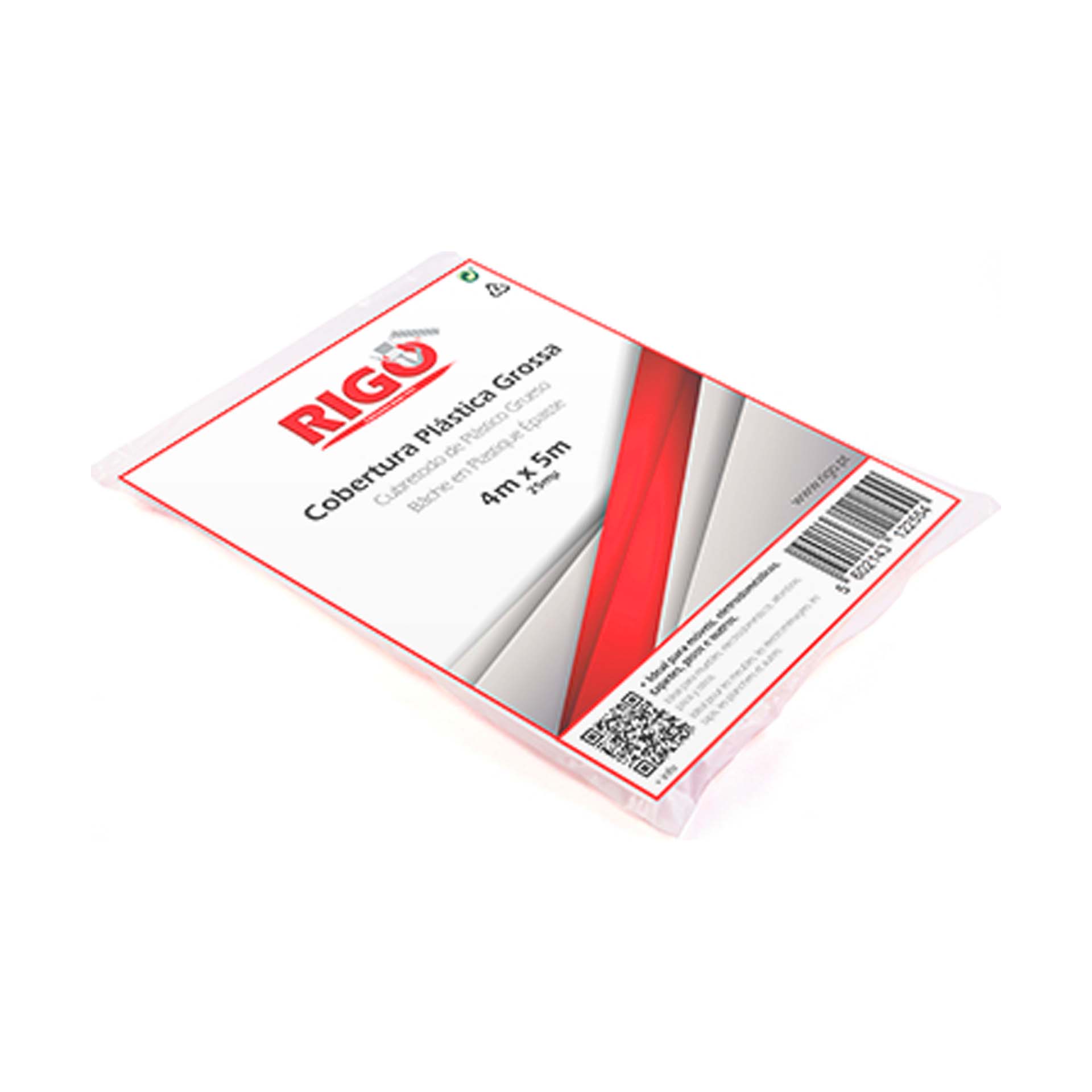 Cobertura de Proteção Plástico 25my 4x5M