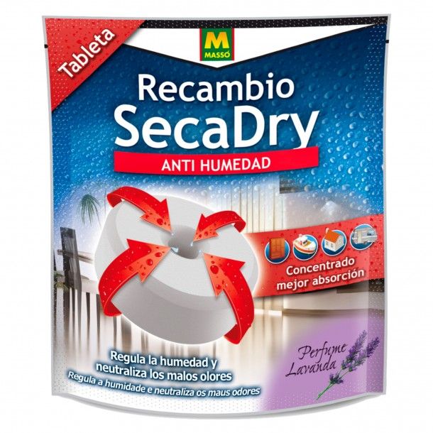 Recarga Desumidificador 450g Secadry Recarga Desumidificador 450g Secadry