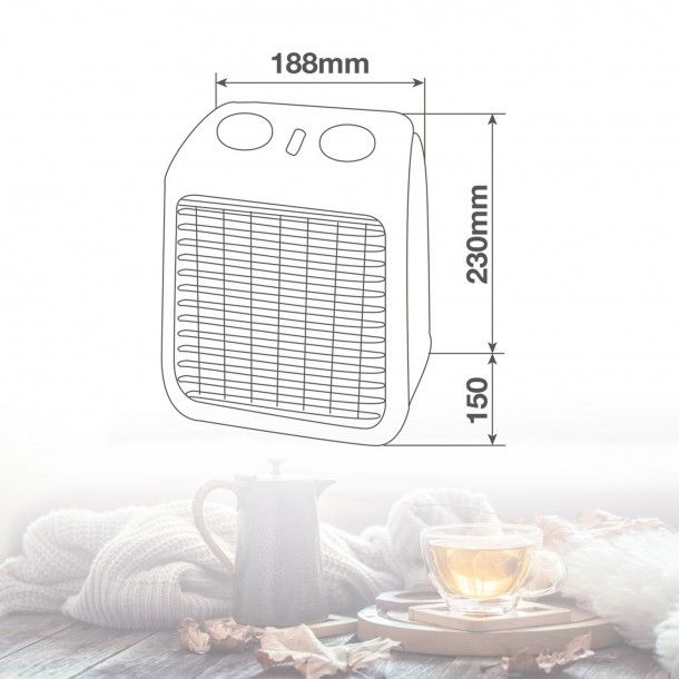 Aquecedor 2000W Tenaf Niaros GSC