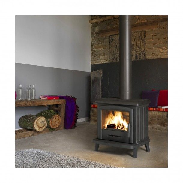 Salamandra a Lenha 6KW Norik Invicta