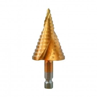 Broca Escalonada em Titnio 4-39 mm