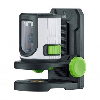 Nvel a Laser Linhas Cruz Verde com Suporte Magntico Laserliner