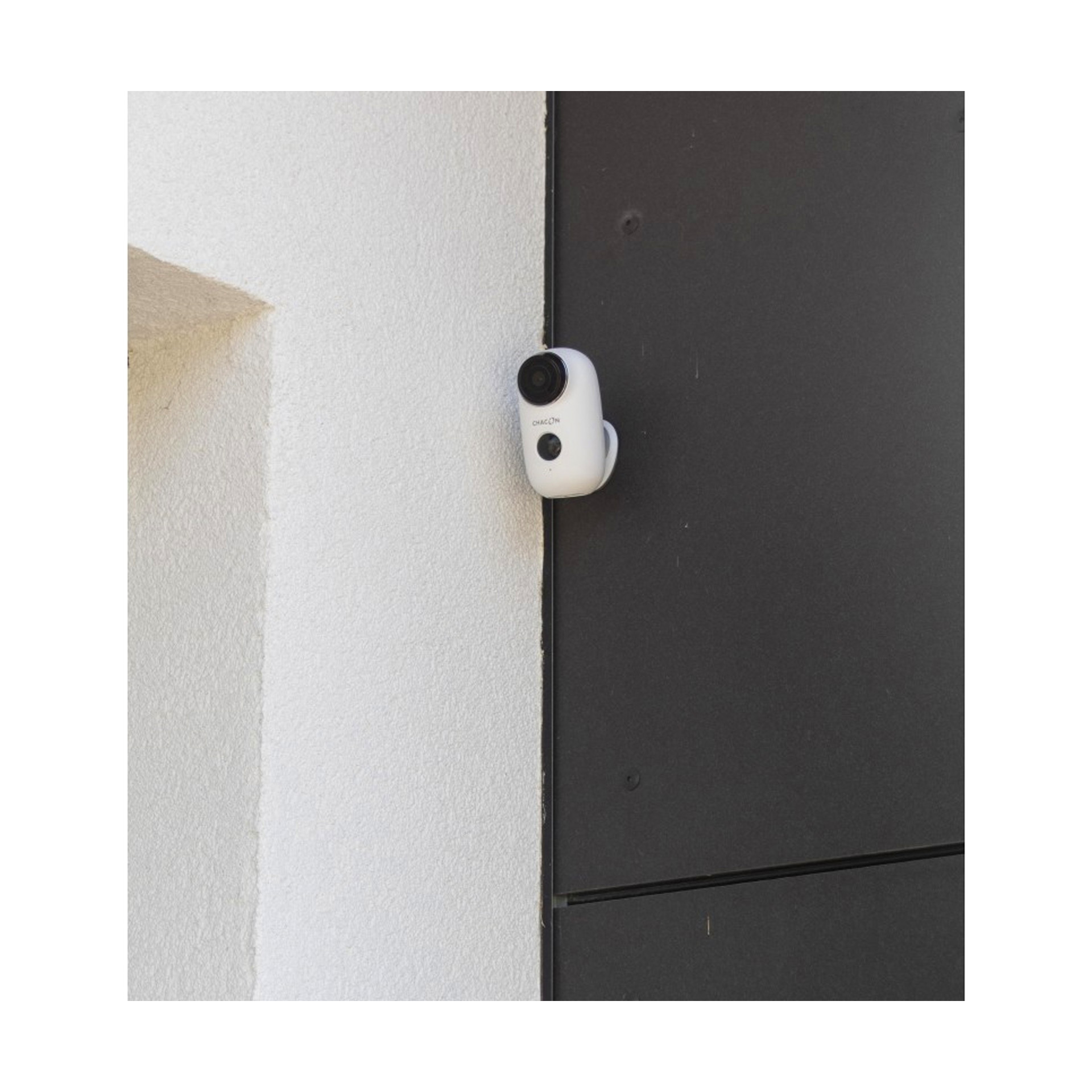 Câmara de Vigilância Exterior Wifi a Bateria Chacon