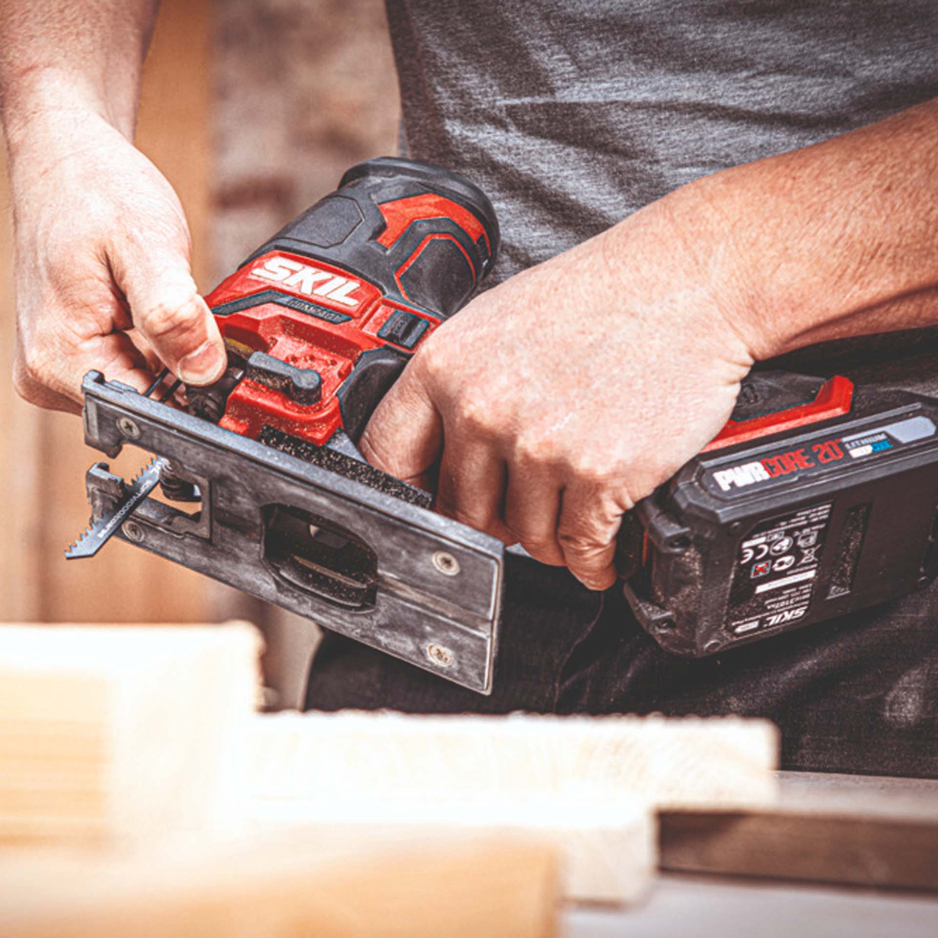 Serra Tico-Tico a Bateria Brushless 20V sem Bateria 3440 JA Skil