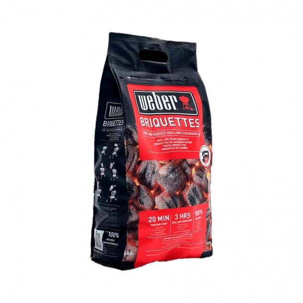 Briquetes de Carvo 4KG Weber