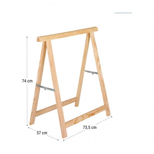 Cavalete 370x740x735mm Madeira Astigarraga Cavalete 370x740x735mm Madeira Astigarraga