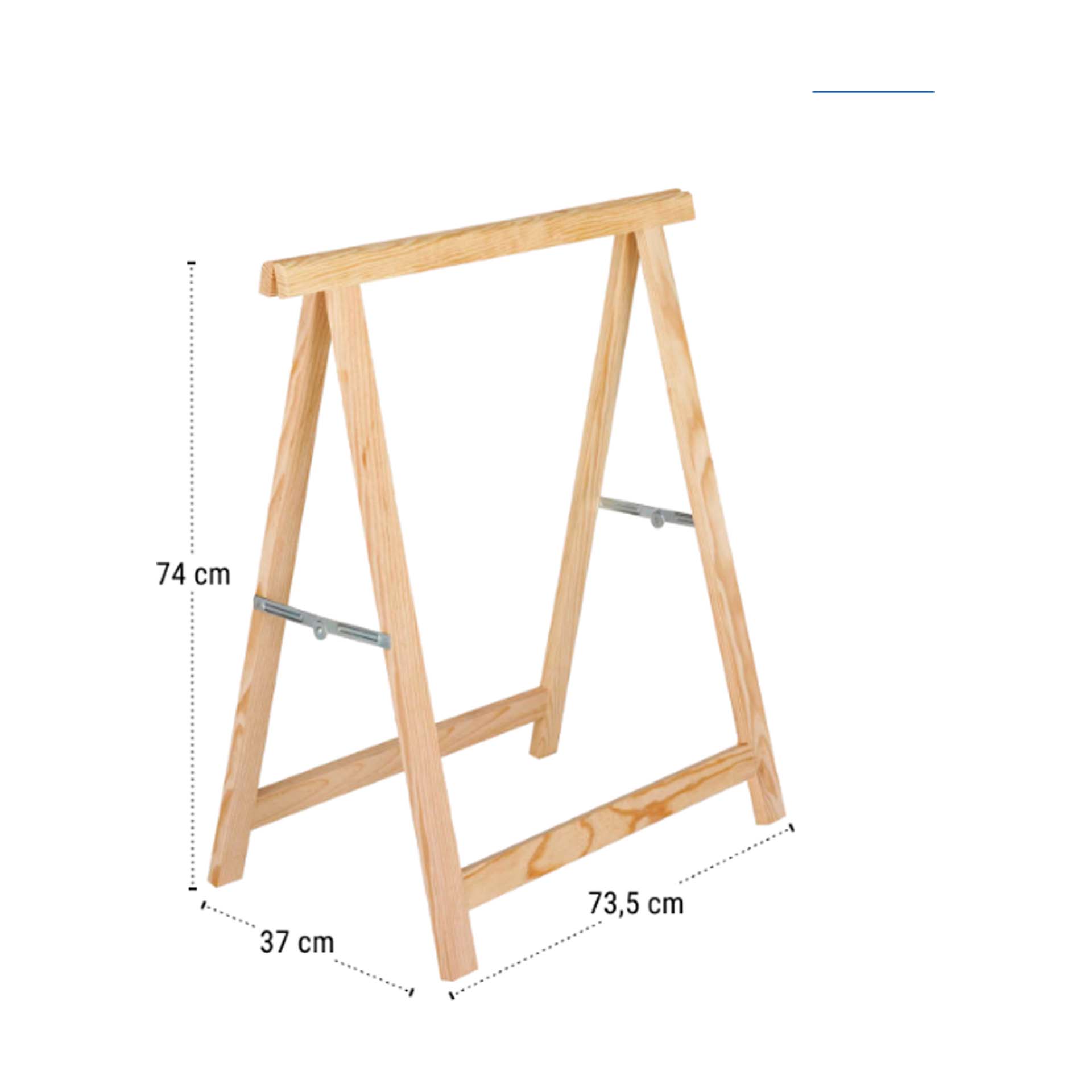 Cavalete 370x740x735mm Madeira Astigarraga