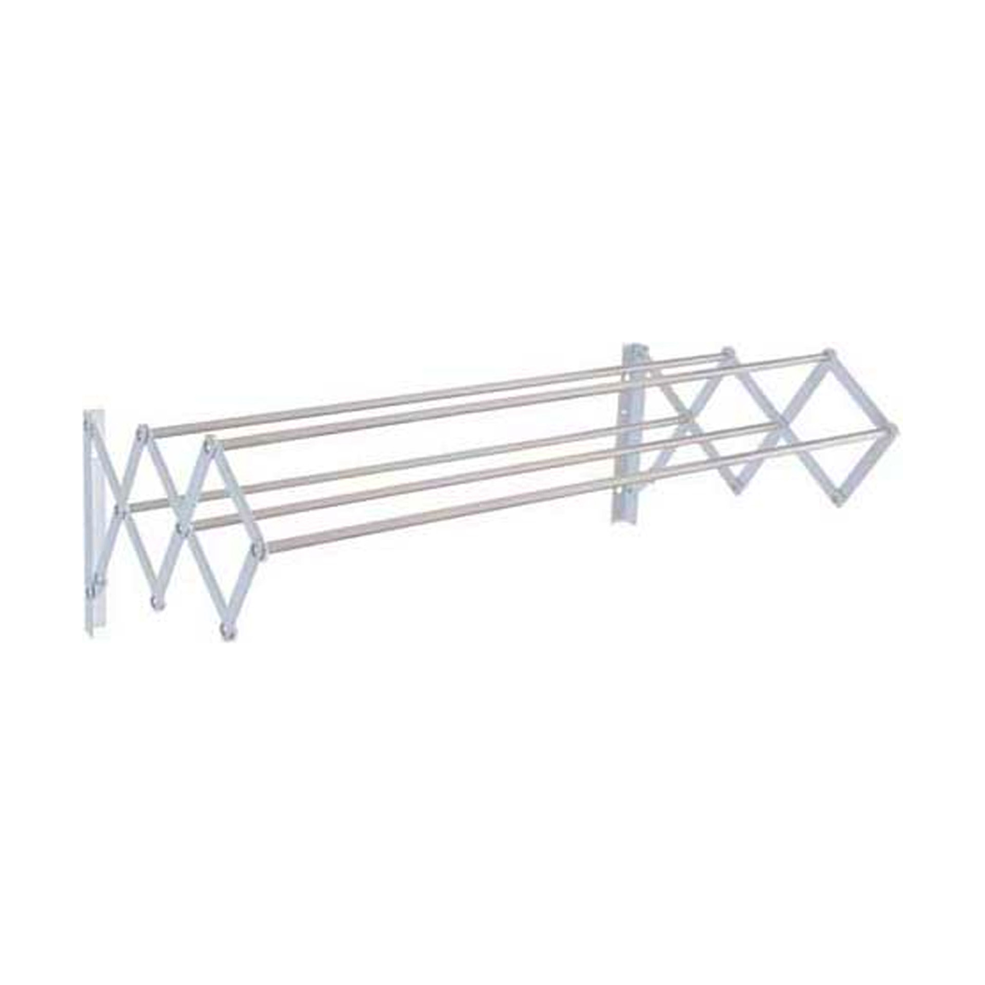 Estendal Parede Acordeão Ferro 100cm