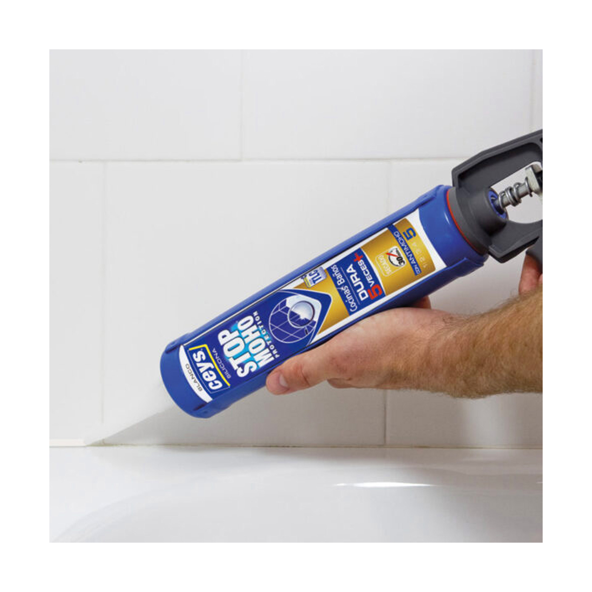 Silicone Anti Mofo Cozinhas e WC Ceys