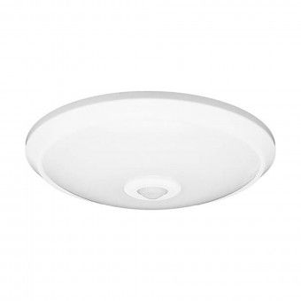 Candeeiro de Teto Plafon LED Redondo com Sensor Infravermelho 6500K