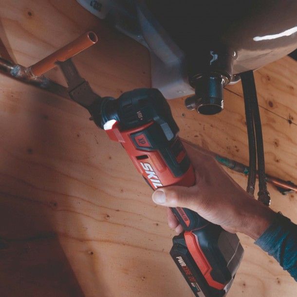 Serra Multiferramenta a Bateria Brushless 20V sem Bateria 3650 CB Skil Serra Multiferramenta a Bateria Brushless 20V sem Bateria 3650 CB Skil