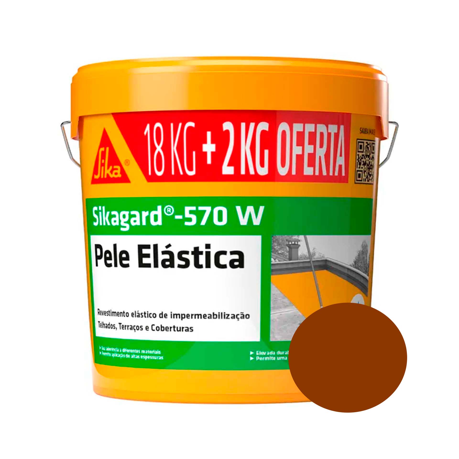 Membrana Impermeabilizante Elástica SikaGard 570W 18+2kg Oferta