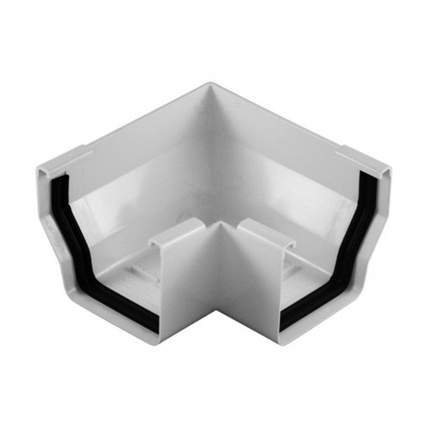 Curva Exterior para Caleira Trapezoidal PVC Curva Exterior para Caleira Trapezoidal PVC