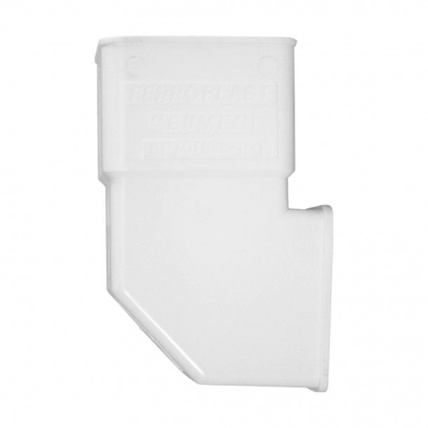 Curva 90� Remate para Caleira Trapezoidal 70x70mm PVC