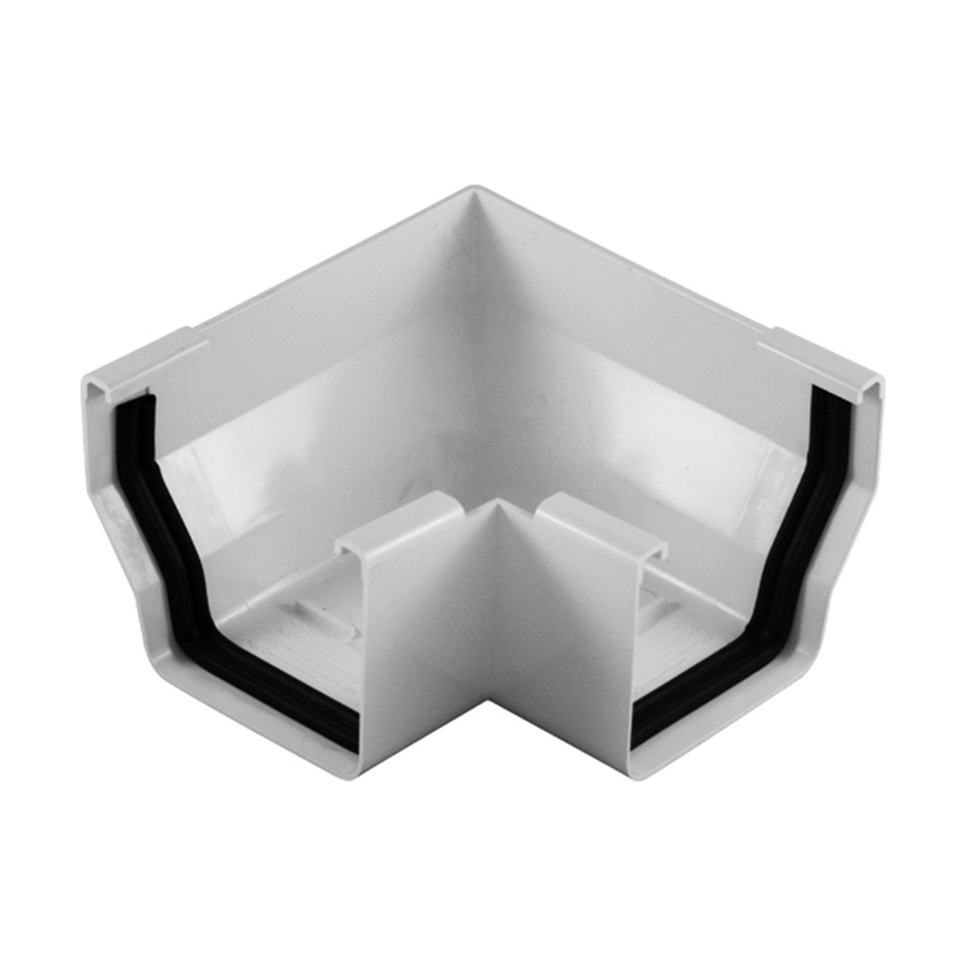 Curva Exterior para Caleira Trapezoidal PVC