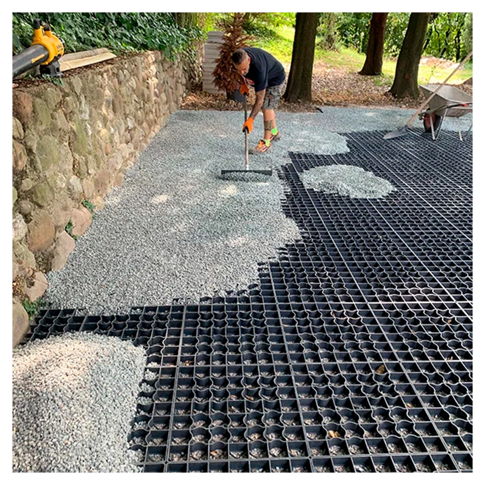 Estabilizador de Cascalho Dak Rock Heavy 50x50x3.9cm