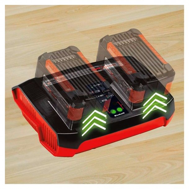 Kit 2 Baterias 18V 4.0Ah Twincharger Power X-Change Einhell Kit 2 Baterias 18V 4.0Ah Twincharger Power X-Change Einhell