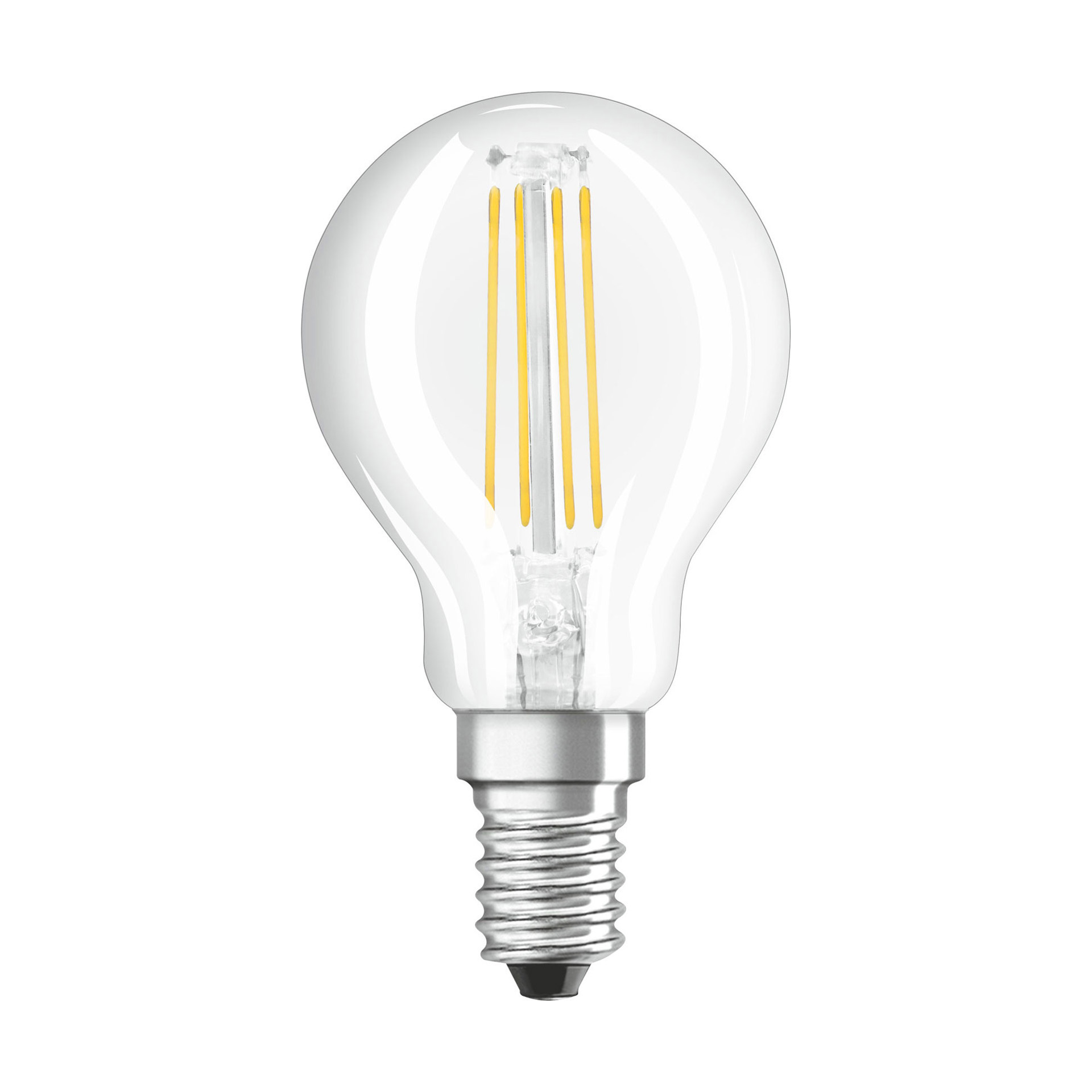 Lâmpada LED Filamento Osram Vidro Classic P40 E14 6500K