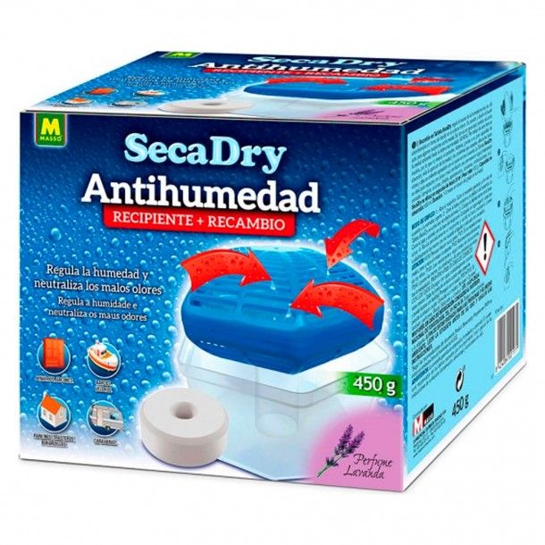 Desumidificador + Recarga 450g Secadry