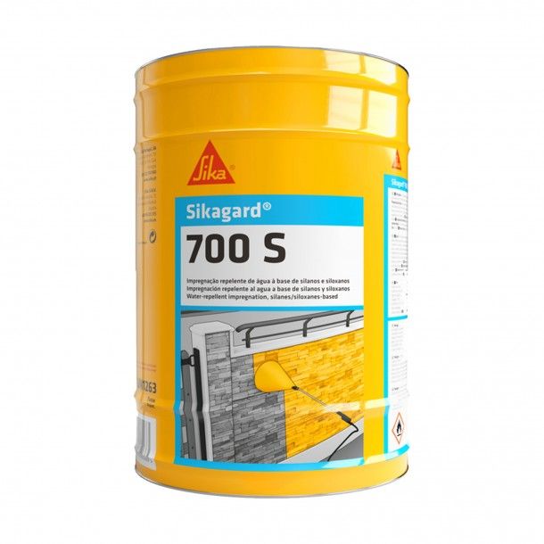 Hidrorepelente Base Siloxano SikaGard 700S Incolor 25L