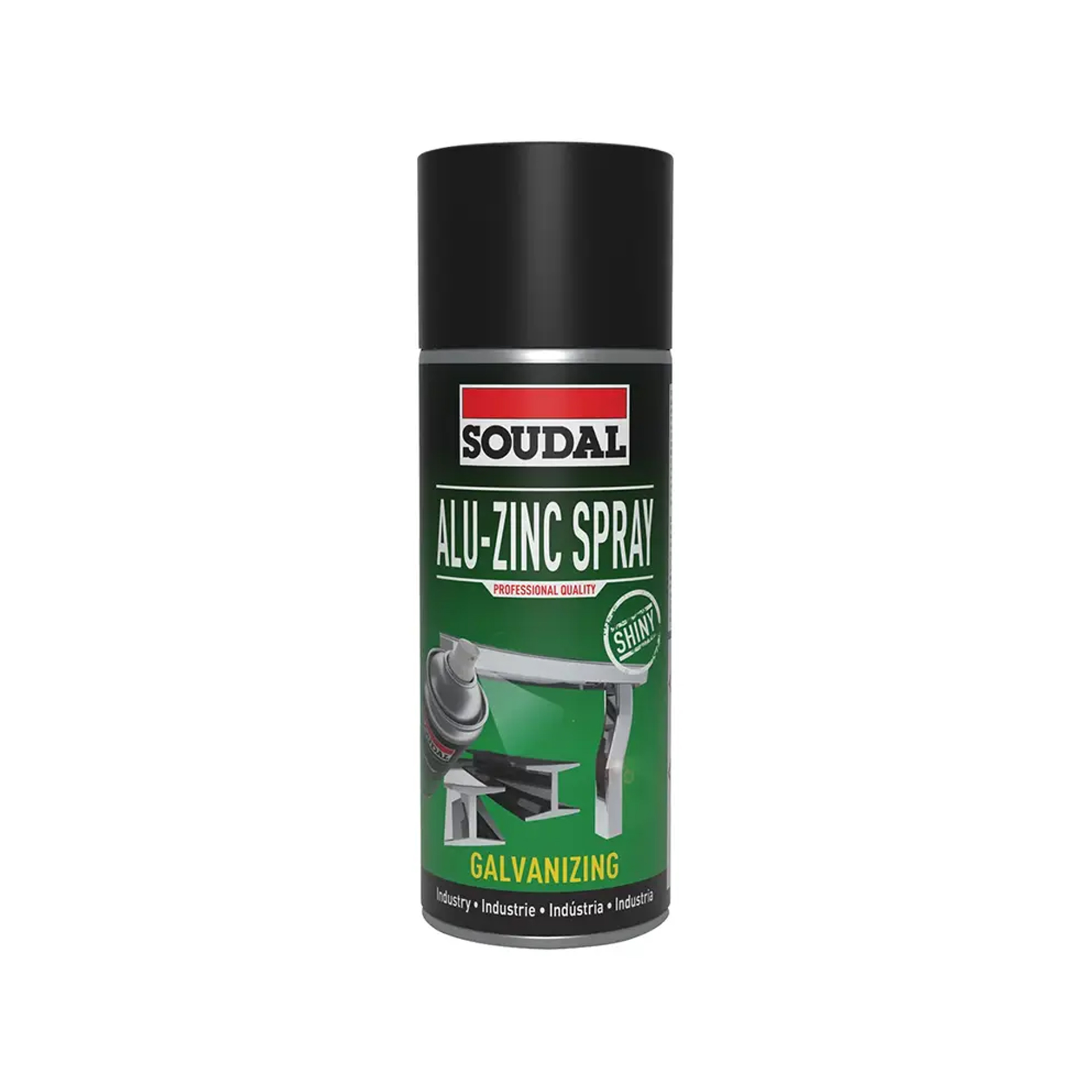 Spray Galvanização a Frio Zinco Soudal 400ml
