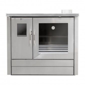 Fogo a Lenha 6,8KW Sada Fumo Direita ME16 Tropical Metlor