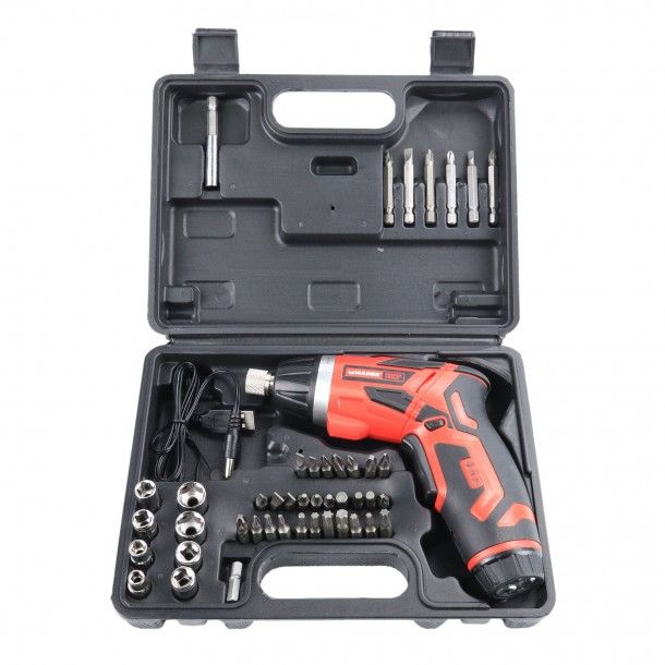 Aparafusadora a Bateria 3.6V com 44 Bits Mader