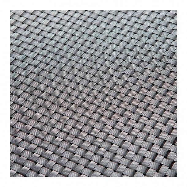 Vedao de Malha Rattan 90x300cm Cinza Catral