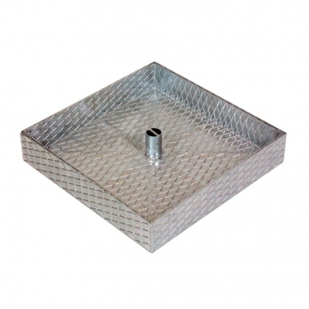 Tampa de Saneamento Xadrez 400x400x90mm Rebaixada B125 75mm Tampa de Saneamento Xadrez 400x400x90mm Rebaixada B125 75mm