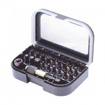 Jogo 32 Bits Sextavados Macfer 1/4"