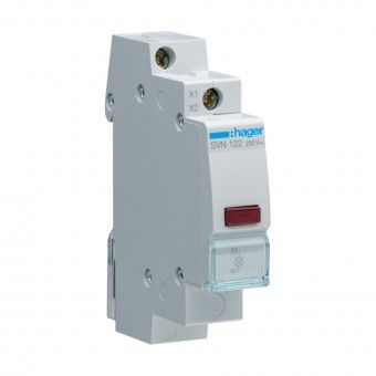 Sinalizador LED Vermelho de Quadro El�trico 230V AC