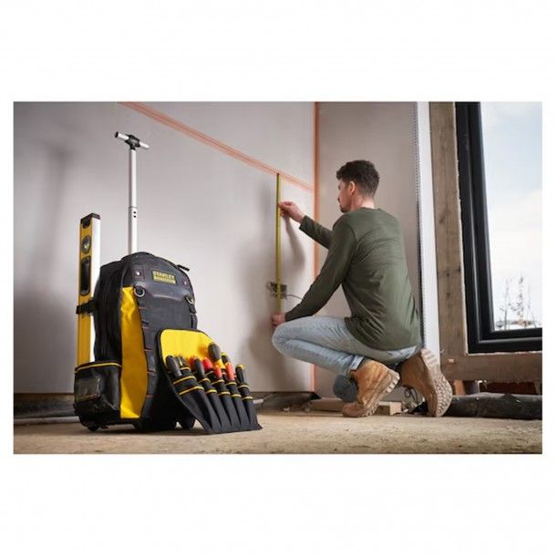 Mochila para Ferramentas com Rodas 36x36x54cm Fatmax 1-79-215 Stanley Mochila para Ferramentas com Rodas 36x36x54cm Fatmax 1-79-215 Stanley