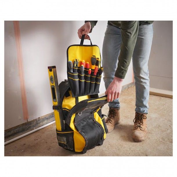 Mochila para Ferramentas com Rodas 36x36x54cm Fatmax 1-79-215 Stanley Mochila para Ferramentas com Rodas 36x36x54cm Fatmax 1-79-215 Stanley