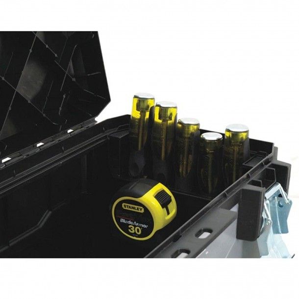 Caixa de Ferramentas Metálica 50x30x30cm Fatmax 1-95-615 Stanley Caixa de Ferramentas Metálica 50x30x30cm Fatmax 1-95-615 Stanley