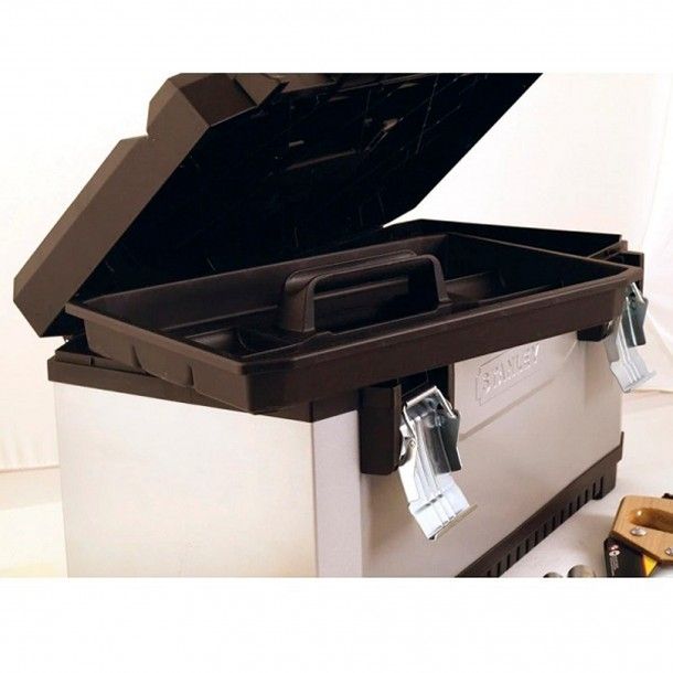 Caixa de Ferramentas Metálica 50x30x30cm Fatmax 1-95-615 Stanley Caixa de Ferramentas Metálica 50x30x30cm Fatmax 1-95-615 Stanley