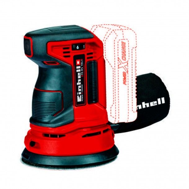 Lixadora Excêntrica a Bateria 18V 125mm TE-RS 18 Li Einhell Lixadora Excêntrica a Bateria 18V 125mm TE-RS 18 Li Einhell