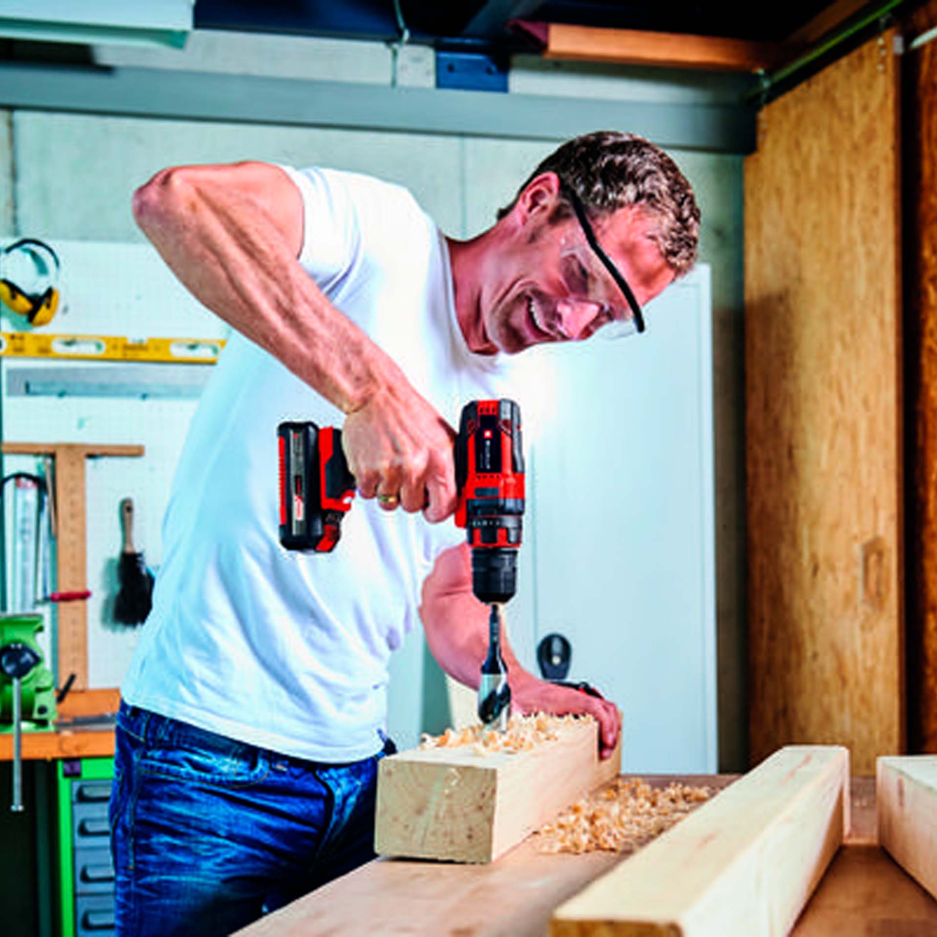 Aparafusadora sem Fio 18V com Bateria 1,5Ah TC-CD 18/35 Li Einhell