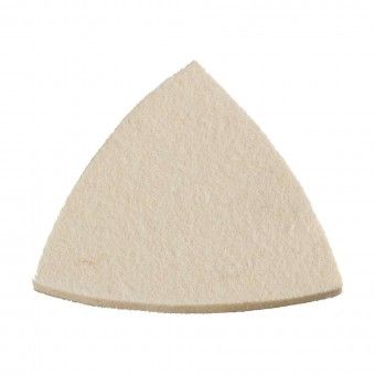 Tri�ngulo de Polir com Velcro 93x93 mm Kwb