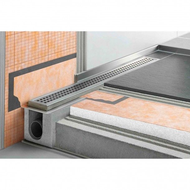 Canalete Duche Linear Horizontal 70cm Schlter