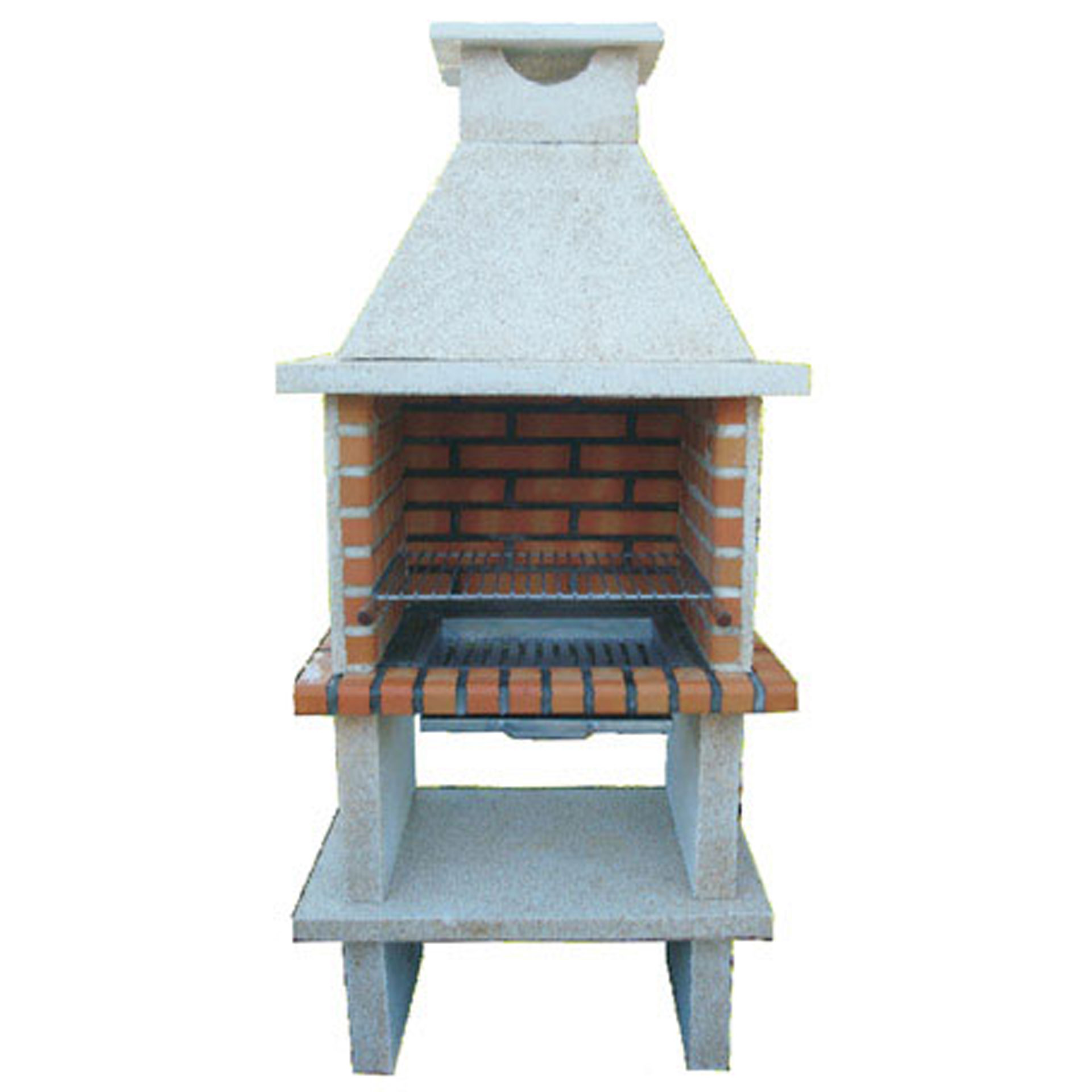 Churrasqueira de Tijolo 83x220x60cm 2015 ACB