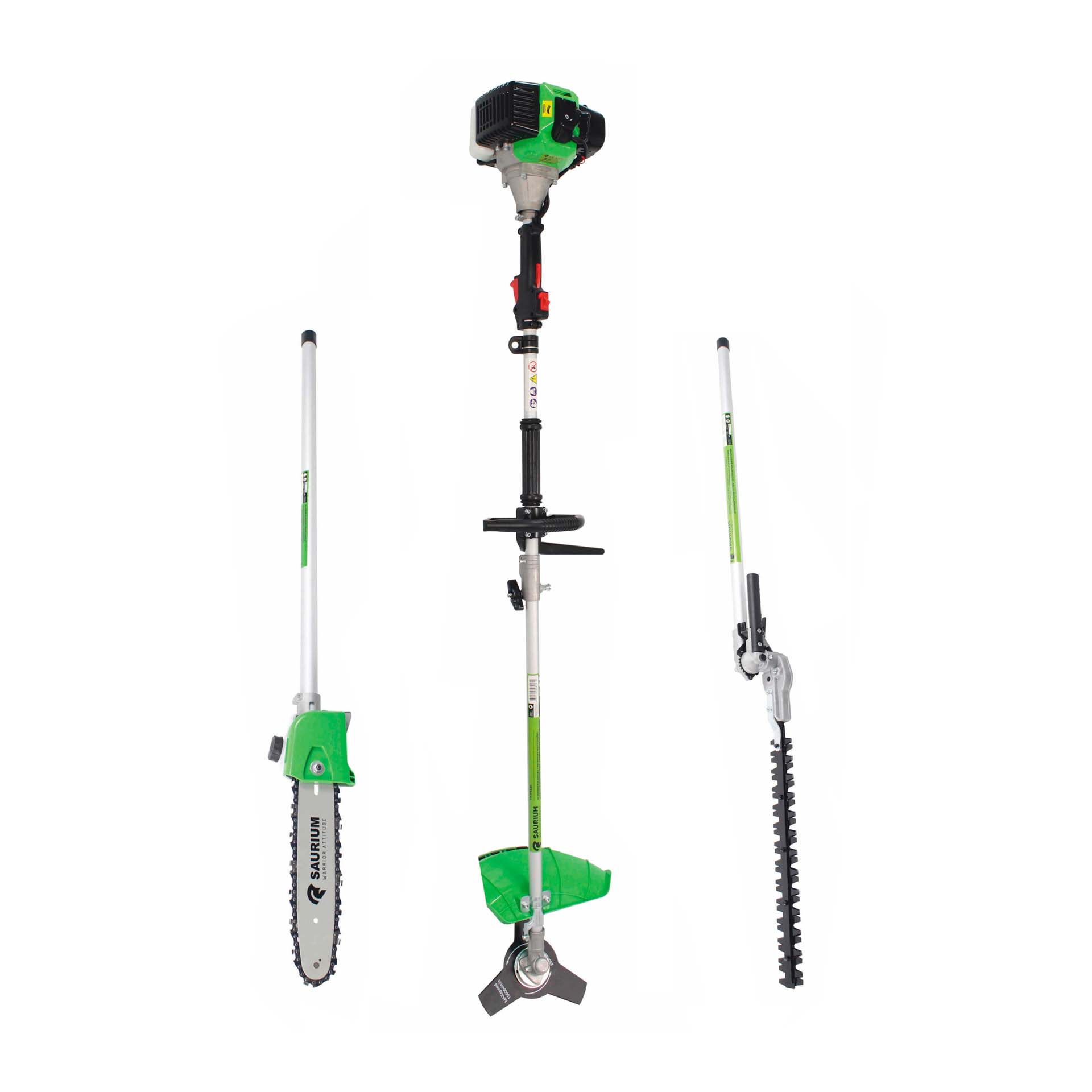 Roçadora Multifunções com Acessórios 4 em 1 52cc Saurium