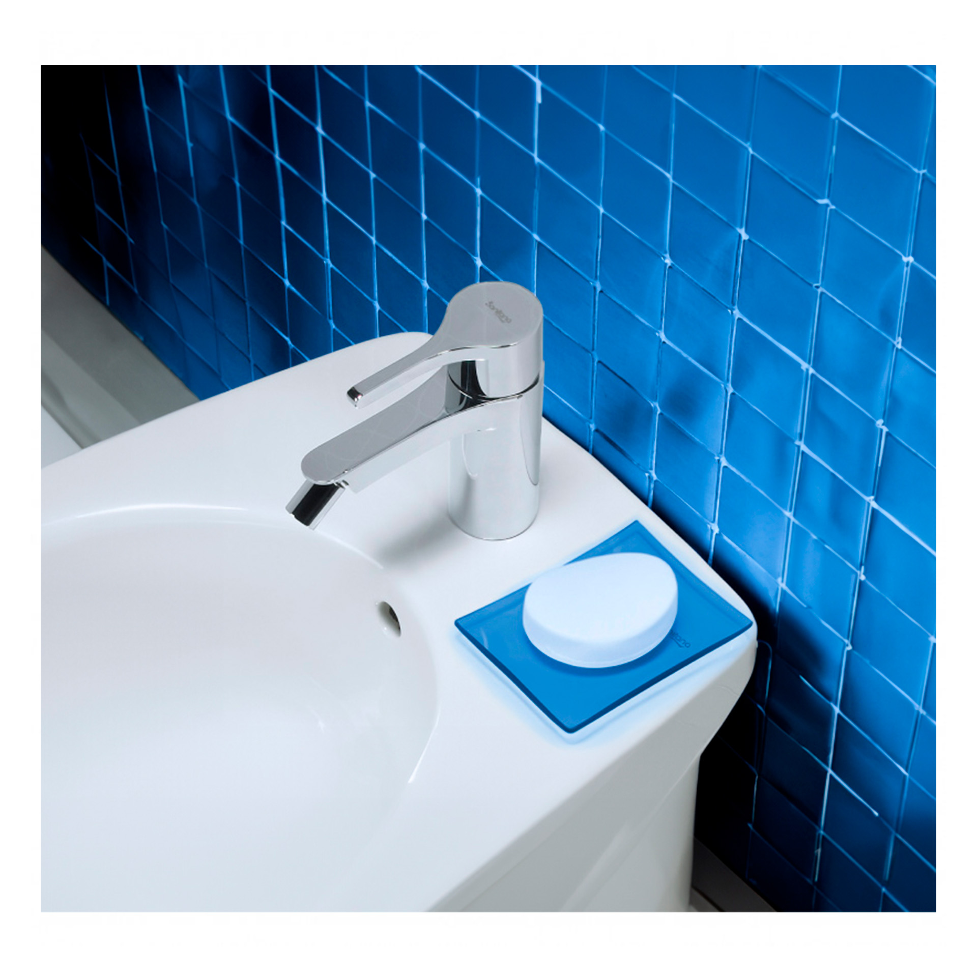 Torneira Bidé Monocomando Cromada Silk Sanitana